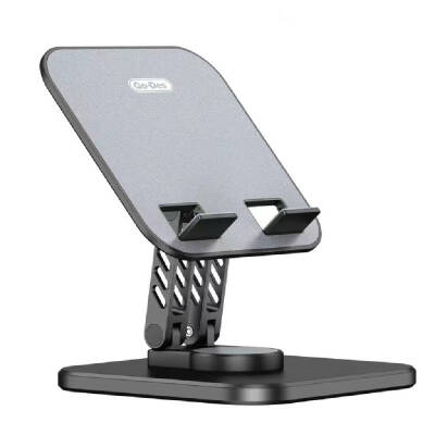 Go Des GD-HD776 Taşınabilir Katlanabilir 360 Dönebilen Metal Telefon ve Tablet Standı Siyah
