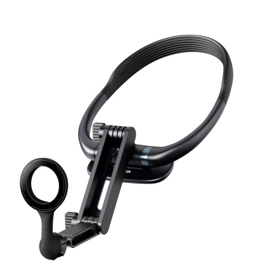 Go-Des GD-HD827 2in1 Hands-Free Magnetic Neck Strap Phone Holder Black