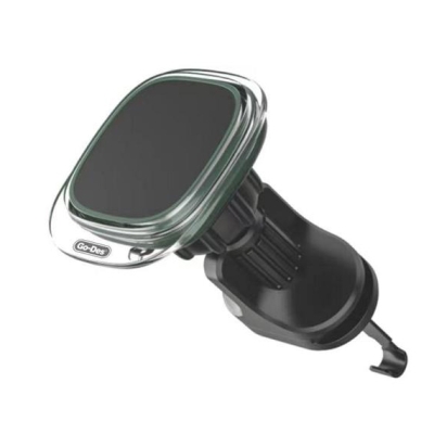 Go Des GD-HD908 Süper Magnetik 360 Derece Oynar Başlıklı Telefon Tutucu Havalandırma Tasarım Siyah