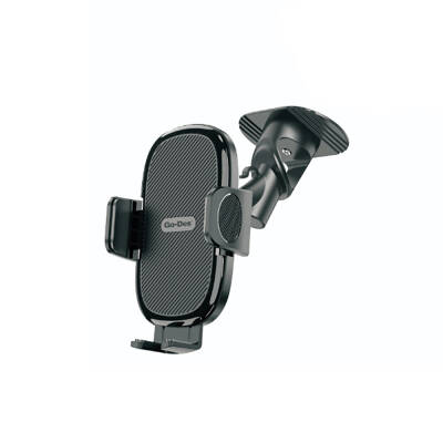 Go Des GD-HD990 360 Oynar Başlıklı Düz Zemin Araç İçi Telefon Tutucu Siyah