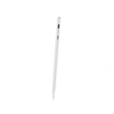 Go Des GD-P1126 Palm-Rejection Avuç İçi Reddi Özelliği Magnetik Şarj Özellikli Eğim Basıncı Sensörlü Stylus Çizim Kalemi Beyaz
