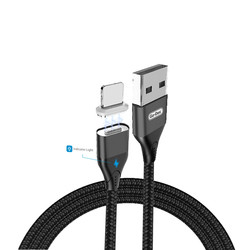Go Des GD-UC503 Attraction Magnetic Fast Data Lightning Usb Cable Black
