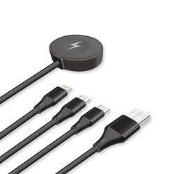 Go Des GD-UC561 4 in 1 Usb Kablo Siyah