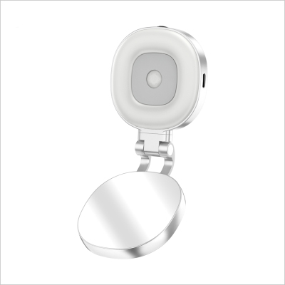 Go Des LD1032 Fill Light Magnetic Phone Stand Silver