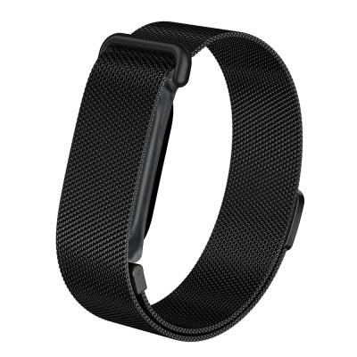 Google Fitbit Air Zore KRD-01 Metal Kordon Siyah