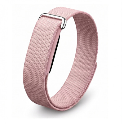 Google Fitbit Air Zore KRD-03 Hasır Kordon Rose Pembe