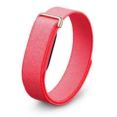 Google Fitbit Air Zore KRD-03 Hasır Kordon Kırmızı