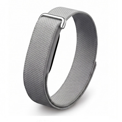 Google Fitbit Air Zore KRD-03 Hasır Kordon Açık Gri