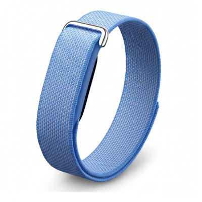 Google Fitbit Air Zore KRD-03 Hasır Kordon Açık Mavi