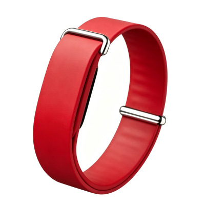 Google Fitbit Air Zore KRD-162 Silikon Kordon Kırmızı