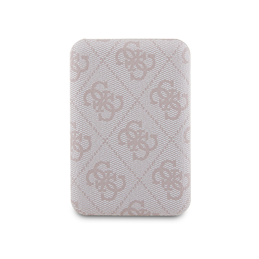 Guess Original Licensed Digital LED Indicator PU Leather 4G Patterned Metal Text Logo Powerbank 5000mAh 15W - 14
