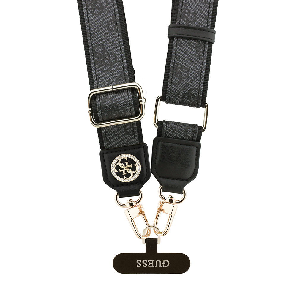 Guess Original Licensed Stoned 4G Metal Logo Crossbody Phone Strap 150cm - 9