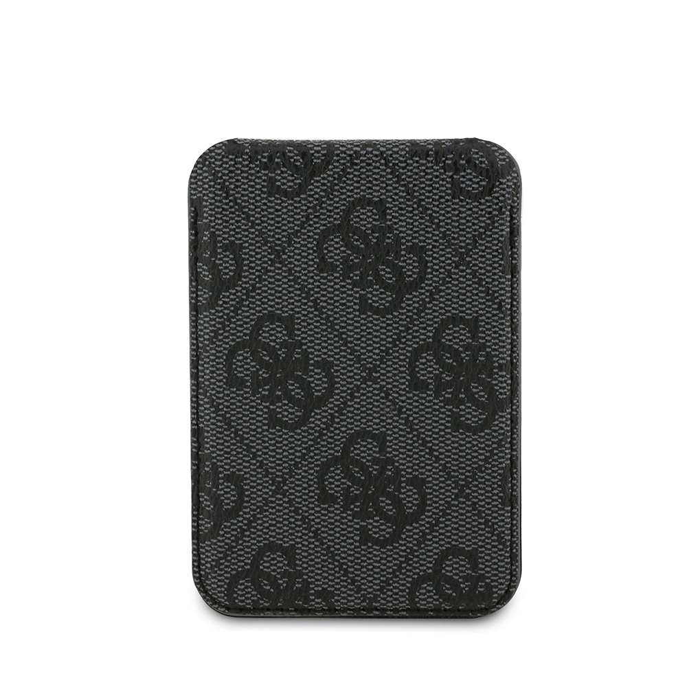 Guess Orjinal Lisanslı PU Deri 4G Desenli Metal Büyük 4G ve Yazı Logolu Standlı Magnetik Kartlık - 10