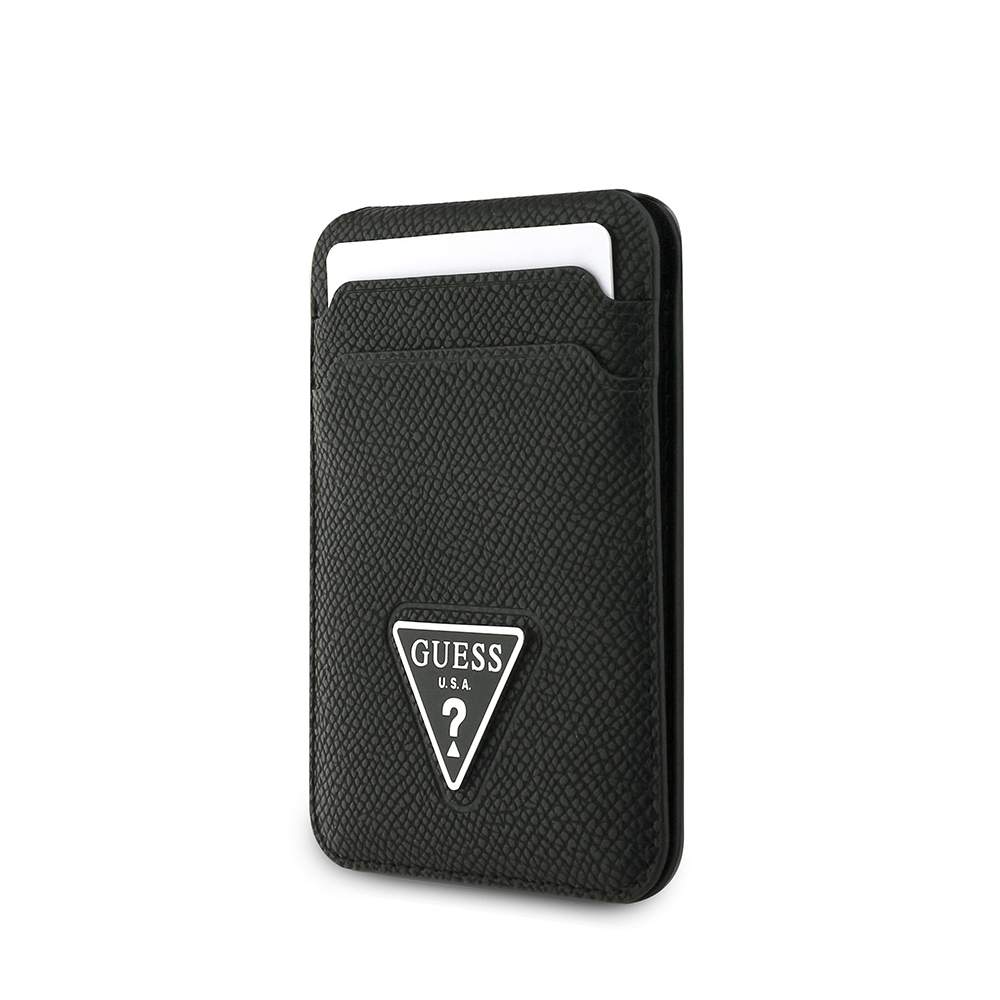 Guess Orjinal Lisanslı 2 Hazneli Üçgen Logolu Standlı Magnetik Kartlık - 3