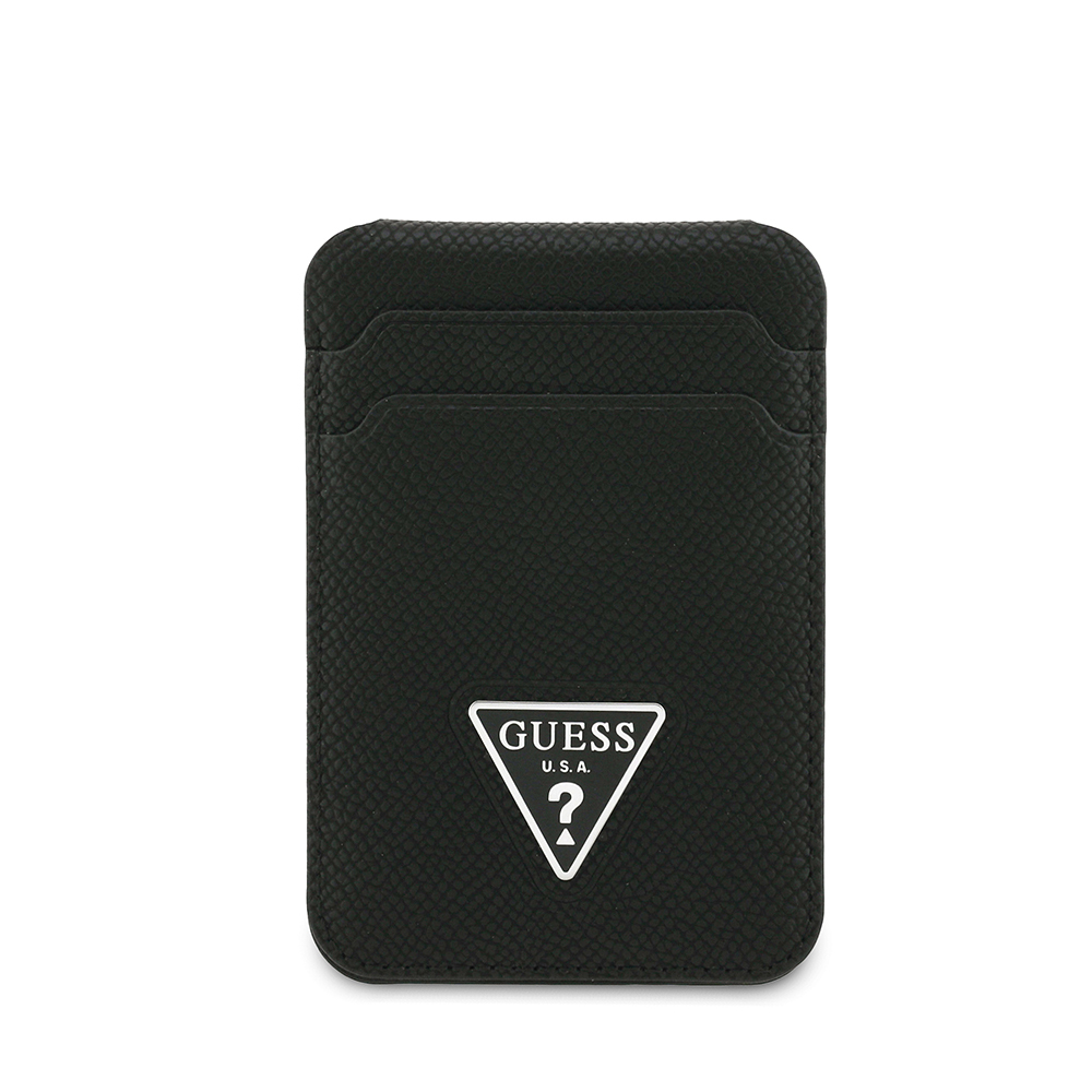 Guess Orjinal Lisanslı 2 Hazneli Üçgen Logolu Standlı Magnetik Kartlık - 4