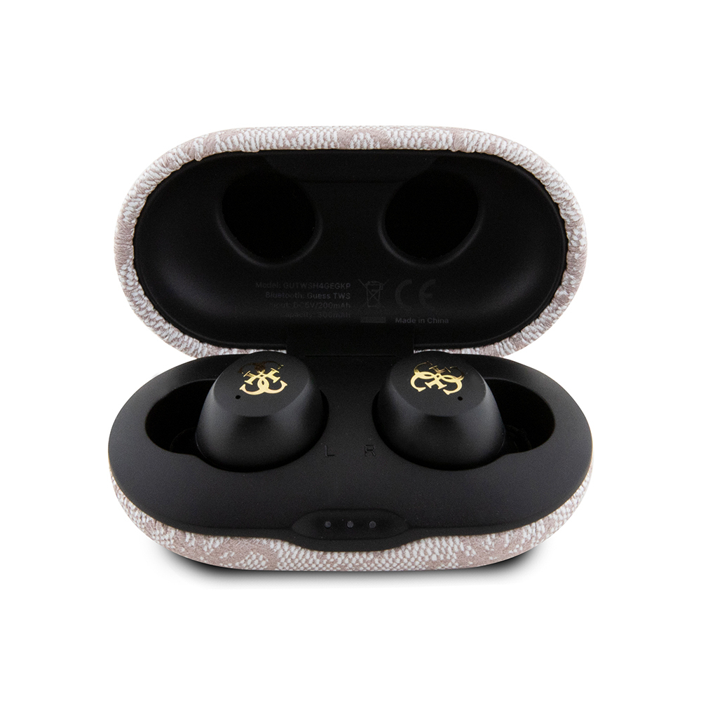 Guess Orjinal Lisanslı Klasik Metal Yazı Logolu TWS Kulak İçi Bluetooth Kulaklık - 19