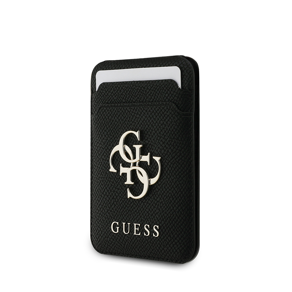 Guess Orjinal Lisanslı Metal Büyük 4G ve Yazı Logolu Standlı Magnetik Kartlık - 3
