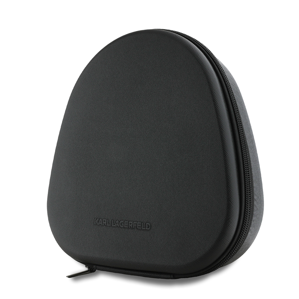 Karl Lagerfeld Orjinal Lisanslı ANC/ENC Özellikli KL Yazı Logolu Saffiano Serisi Kulak Üstü Bluetooth Kulaklık v5.3 - 6
