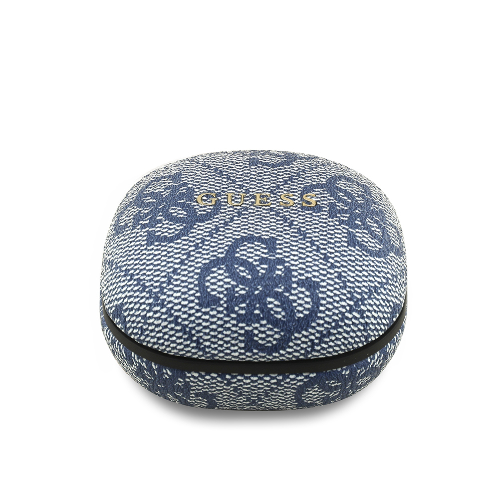 Guess Orjinal Lisanslı PU 4G Desenli Klasik Metal Yazı Logolu TWS Kulak İçi Bluetooth Kulaklık - 6