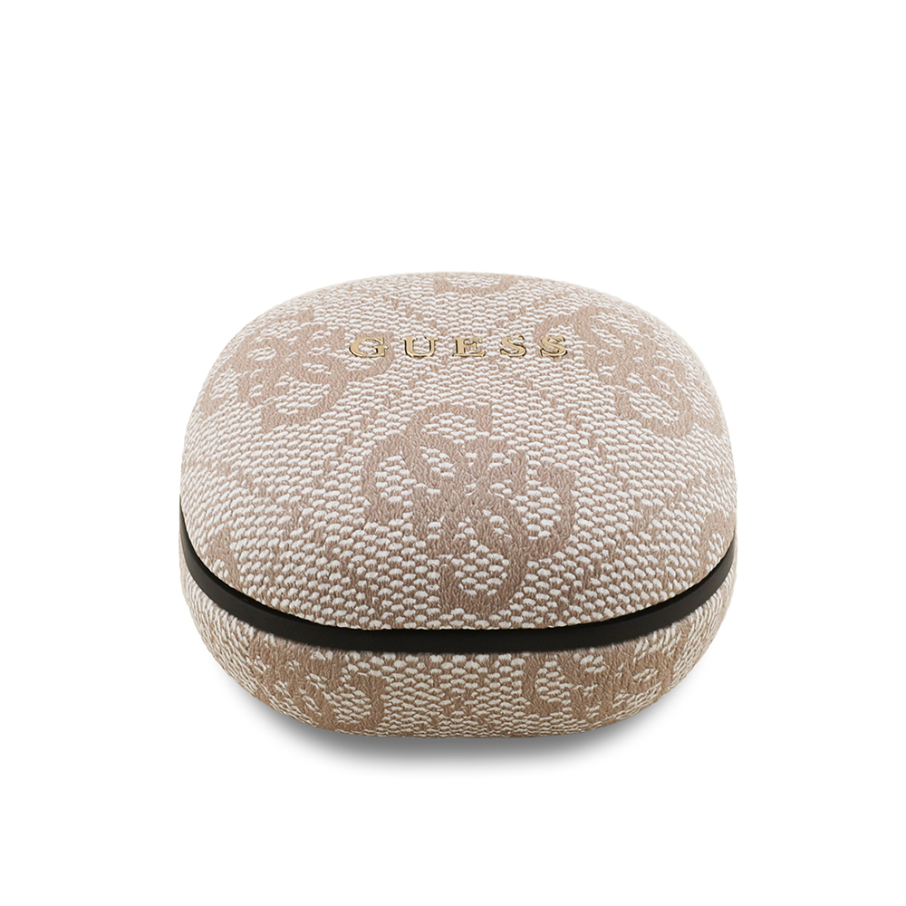 Guess Orjinal Lisanslı PU 4G Desenli Klasik Metal Yazı Logolu TWS Kulak İçi Bluetooth Kulaklık - 16