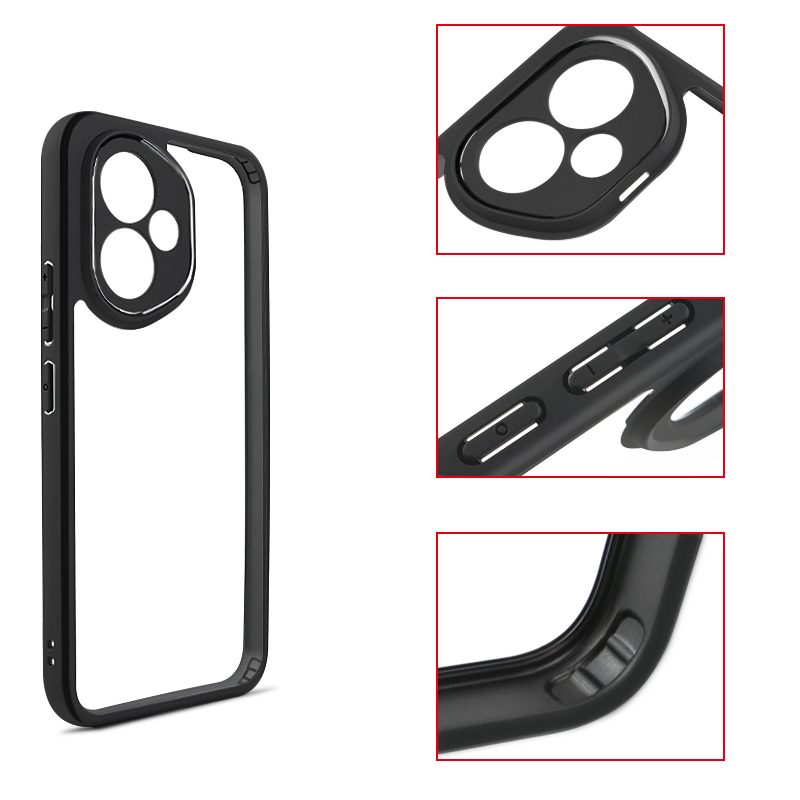 Honor 400 Case Camera Protection Transparent Back Surface Zore New Roll Cover - 7