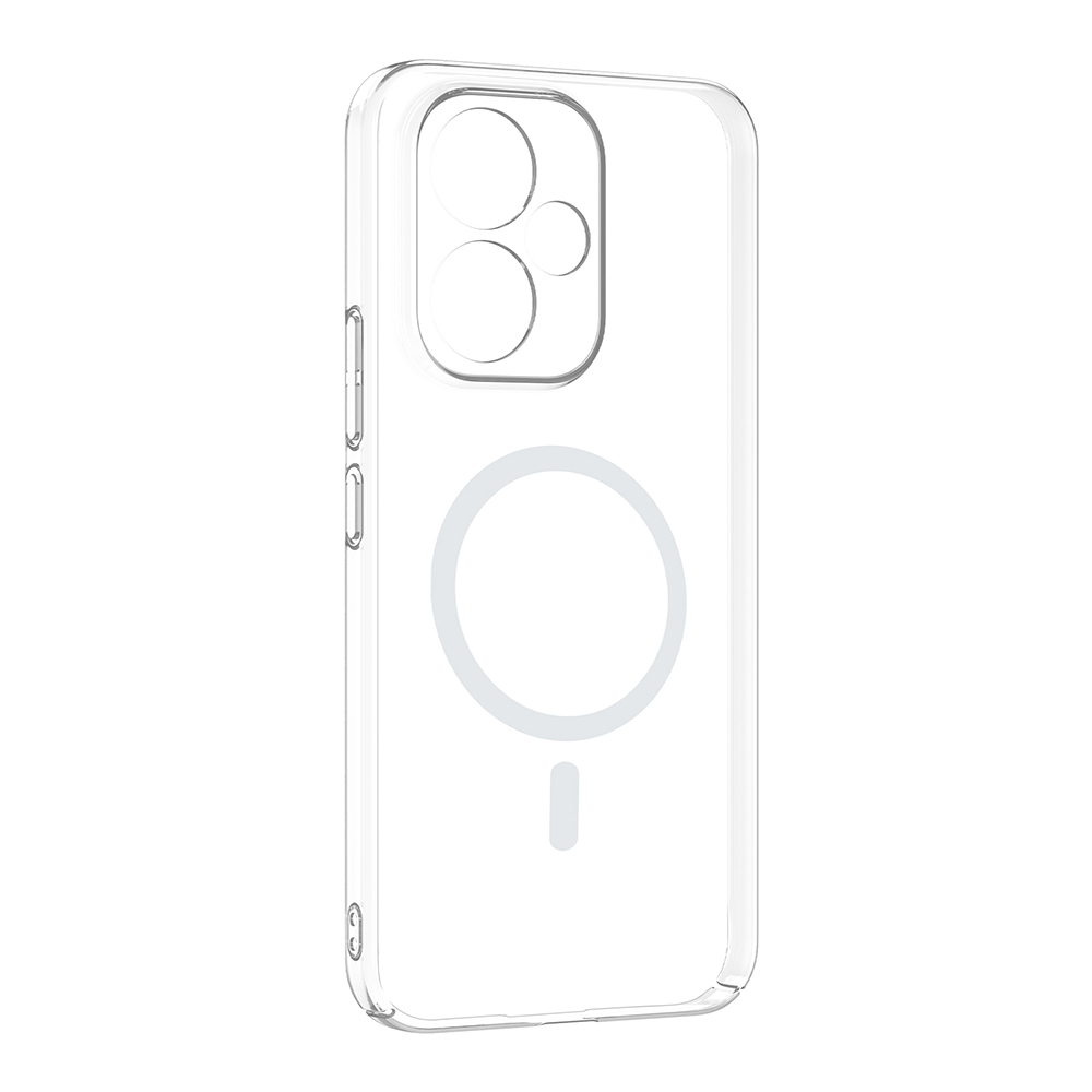 Honor 400 Kamera Korumalı M-Safe Şarj Özellikli Şeffaf Zore London Sert PC Kapak - 3