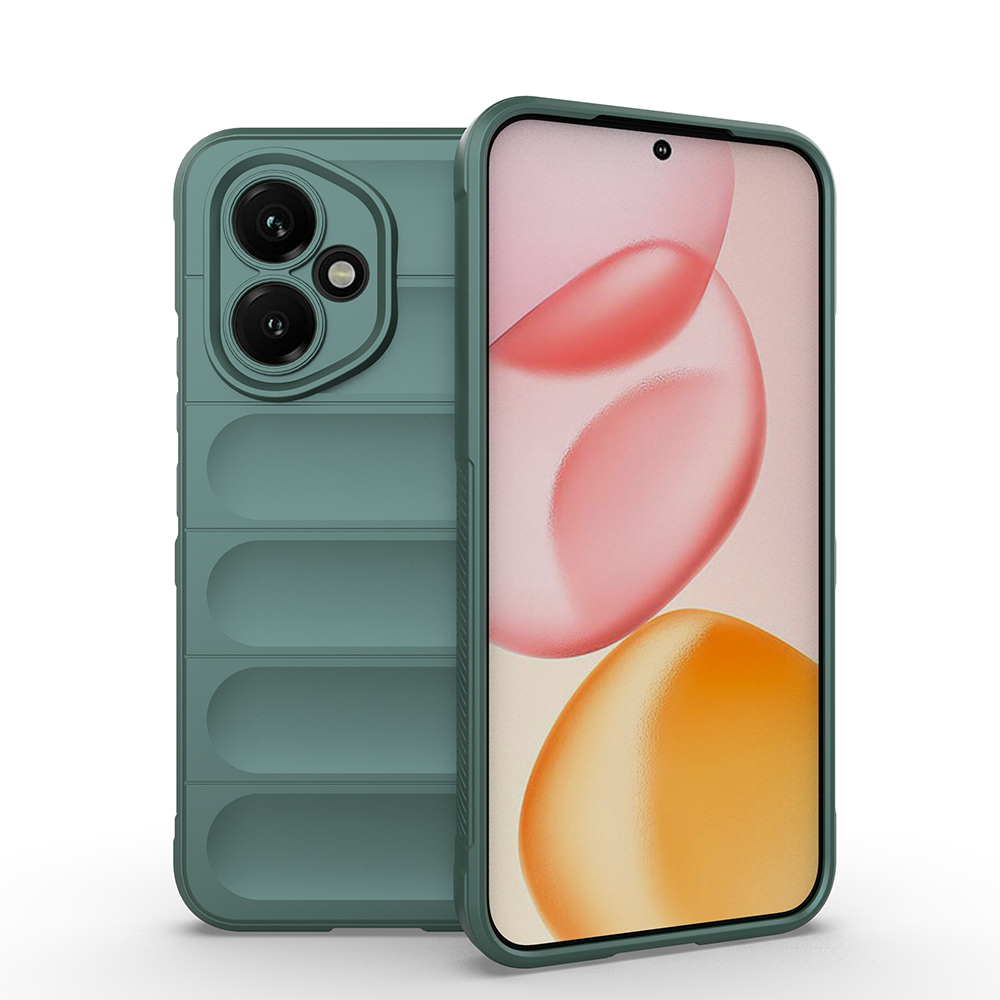 Honor 400 Kılıf Esnek TPU Oyuklu Arka Yüzey Tasarımlı Zore Etnik Silikon Kapak - 2