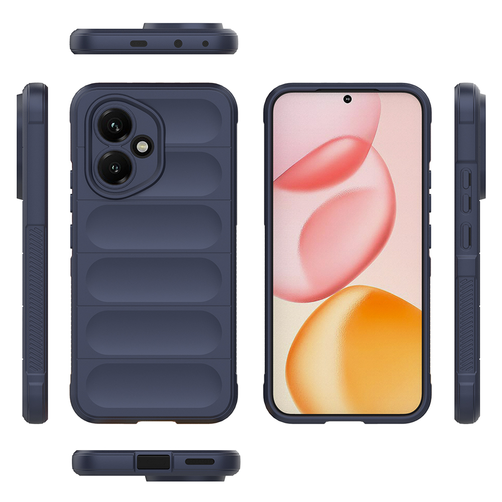 Honor 400 Kılıf Esnek TPU Oyuklu Arka Yüzey Tasarımlı Zore Etnik Silikon Kapak - 5