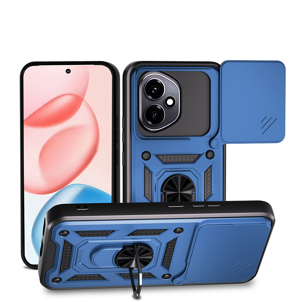 Honor 400 Kılıf Magnetik Standlı Kamera Korumalı Zore Sürgülü Vega Kapak - 3