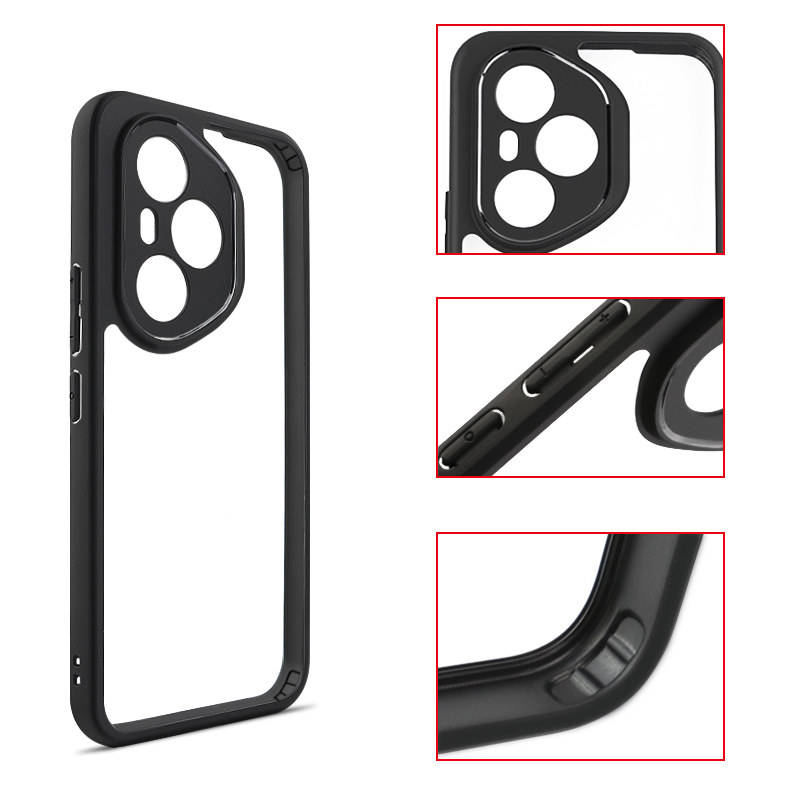 Honor 400 Pro Case Camera Protection Transparent Back Surface Zore New Roll Cover - 7