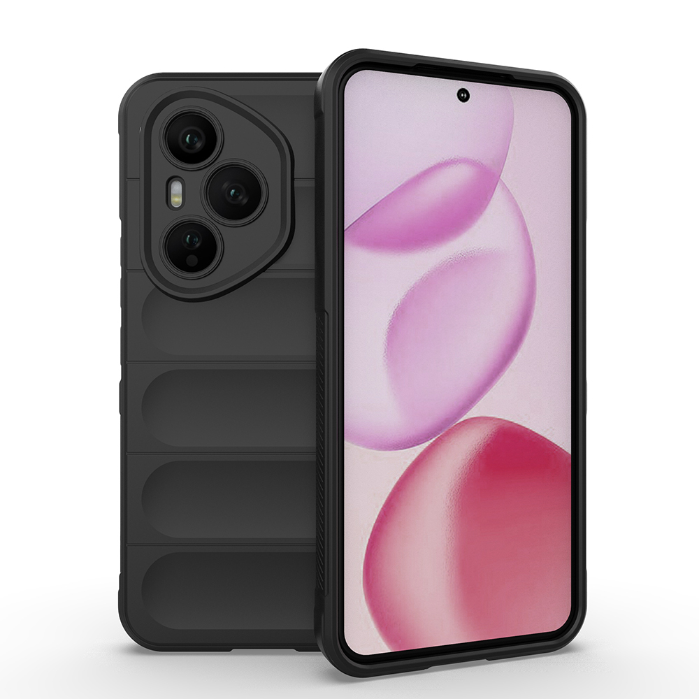Honor 400 Pro Kılıf Esnek TPU Oyuklu Arka Yüzey Tasarımlı Zore Etnik Silikon Kapak - 2