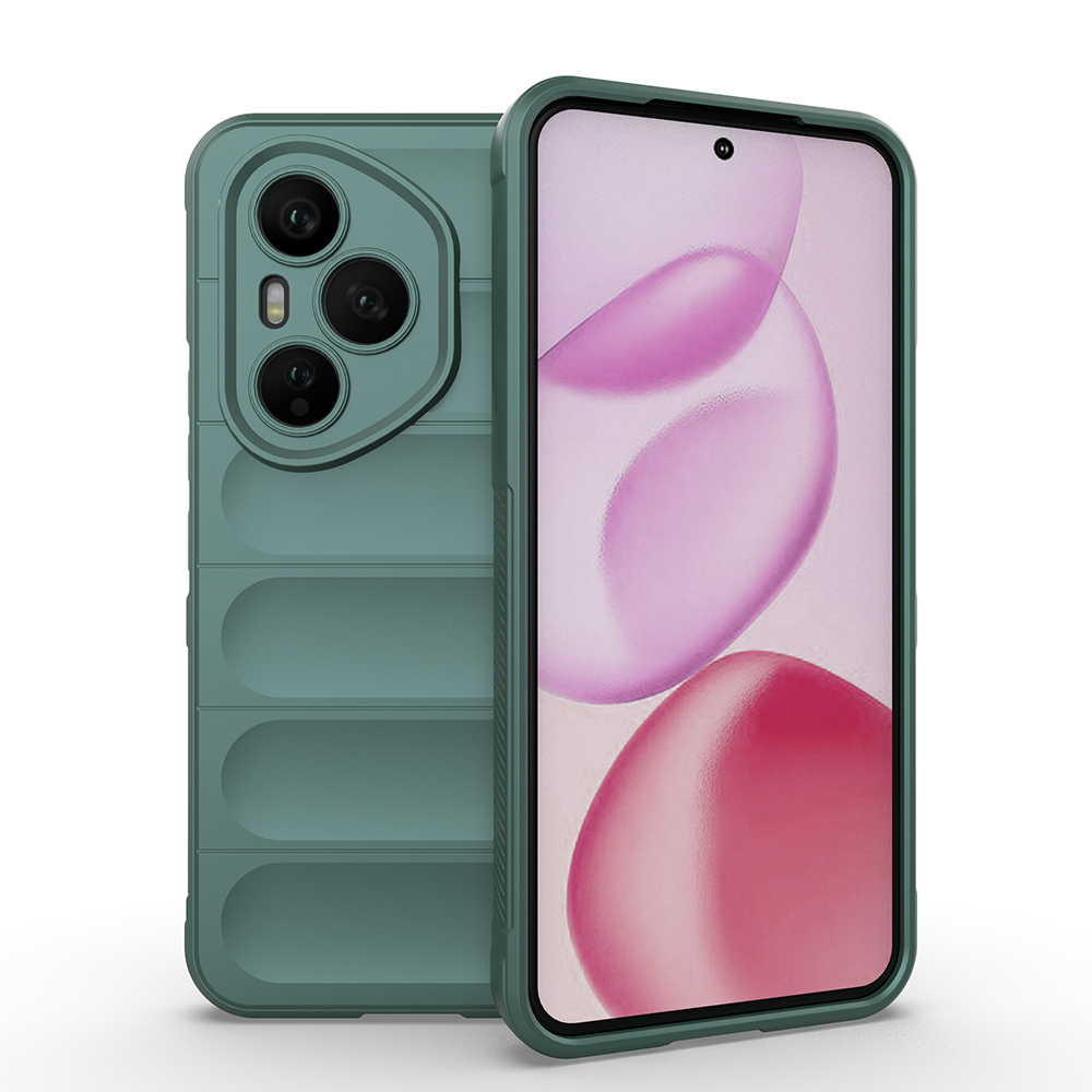 Honor 400 Pro Kılıf Esnek TPU Oyuklu Arka Yüzey Tasarımlı Zore Etnik Silikon Kapak - 3
