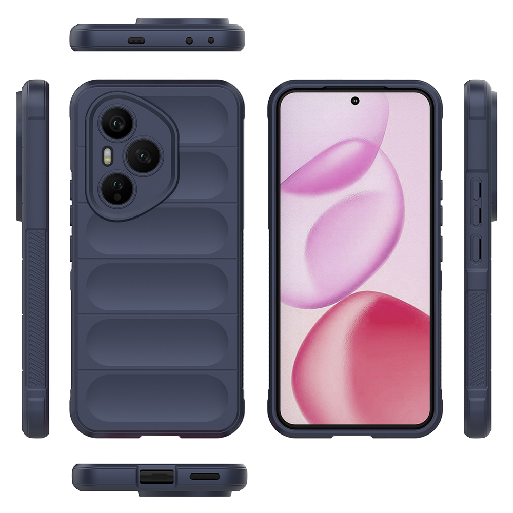 Honor 400 Pro Kılıf Esnek TPU Oyuklu Arka Yüzey Tasarımlı Zore Etnik Silikon Kapak - 5