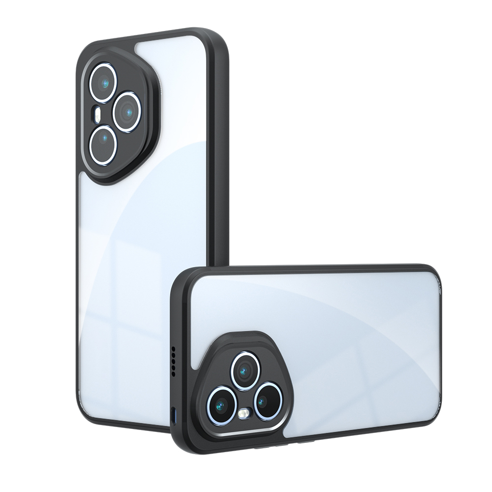Honor 400 Pro Kılıf Kamera Korumalı Şeffaf Arka Yüzey Zore New Roll Kapak - 1