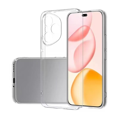 Honor 400 Pro Kılıf Zore Süper Silikon Kapak Şeffaf