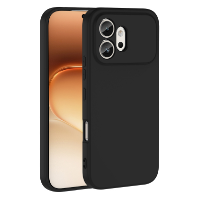 Honor 600 5G Case Zore Mara Lansman Cover Black