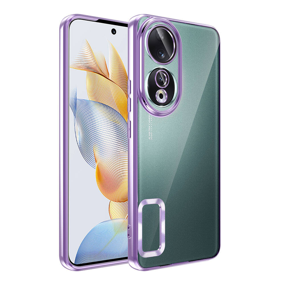 Honor 90 Case Camera Protection Zore Omega Cover Showing Logo - 7