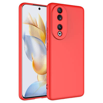 Honor 90 Case Zore Mara Launch Cover Red