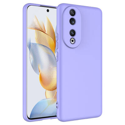 Honor 90 Kılıf Zore Mara Lansman Kapak Lila