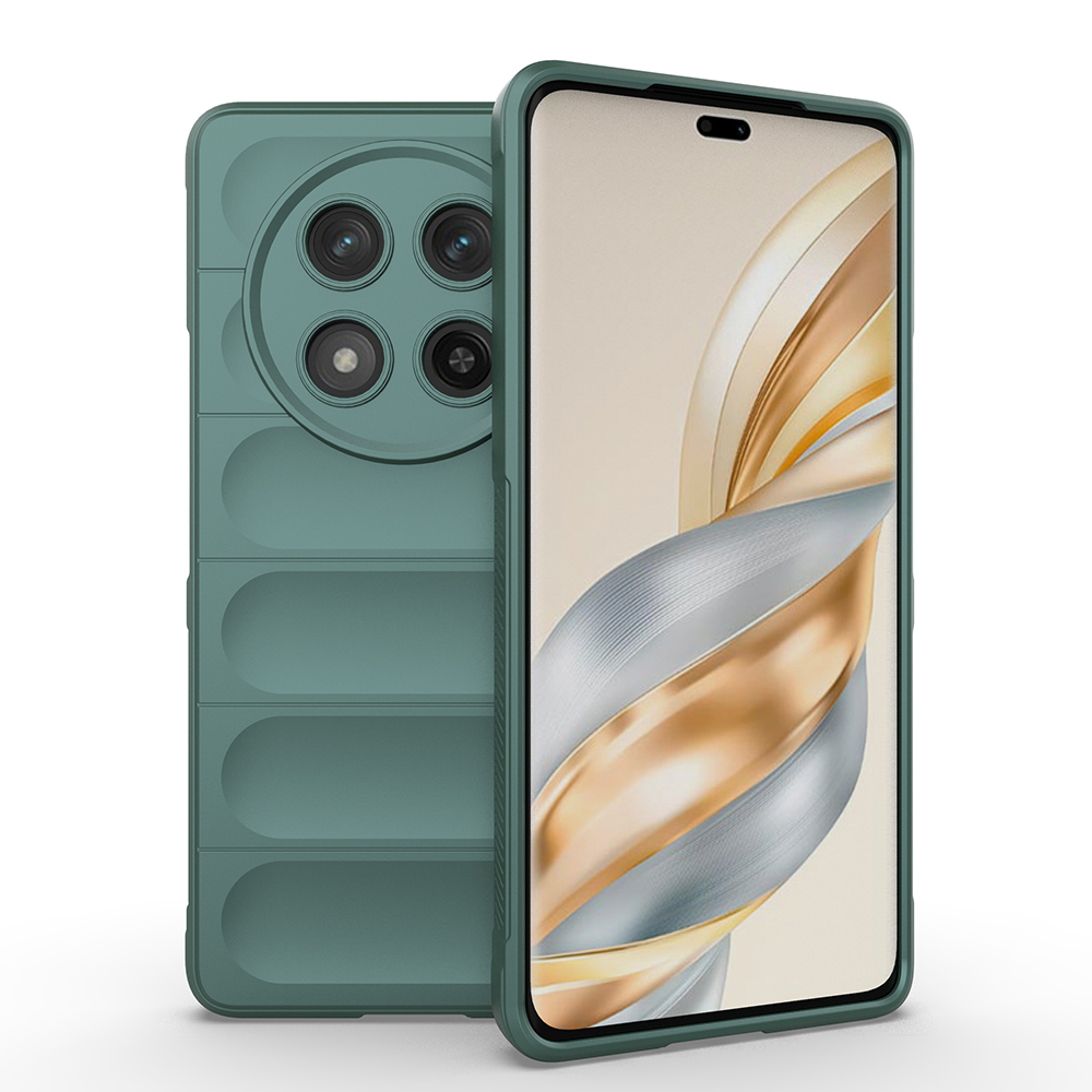 Honor Magic 7 Lite Kılıf Esnek TPU Oyuklu Arka Yüzey Tasarımlı Zore Etnik Silikon Kapak - 2