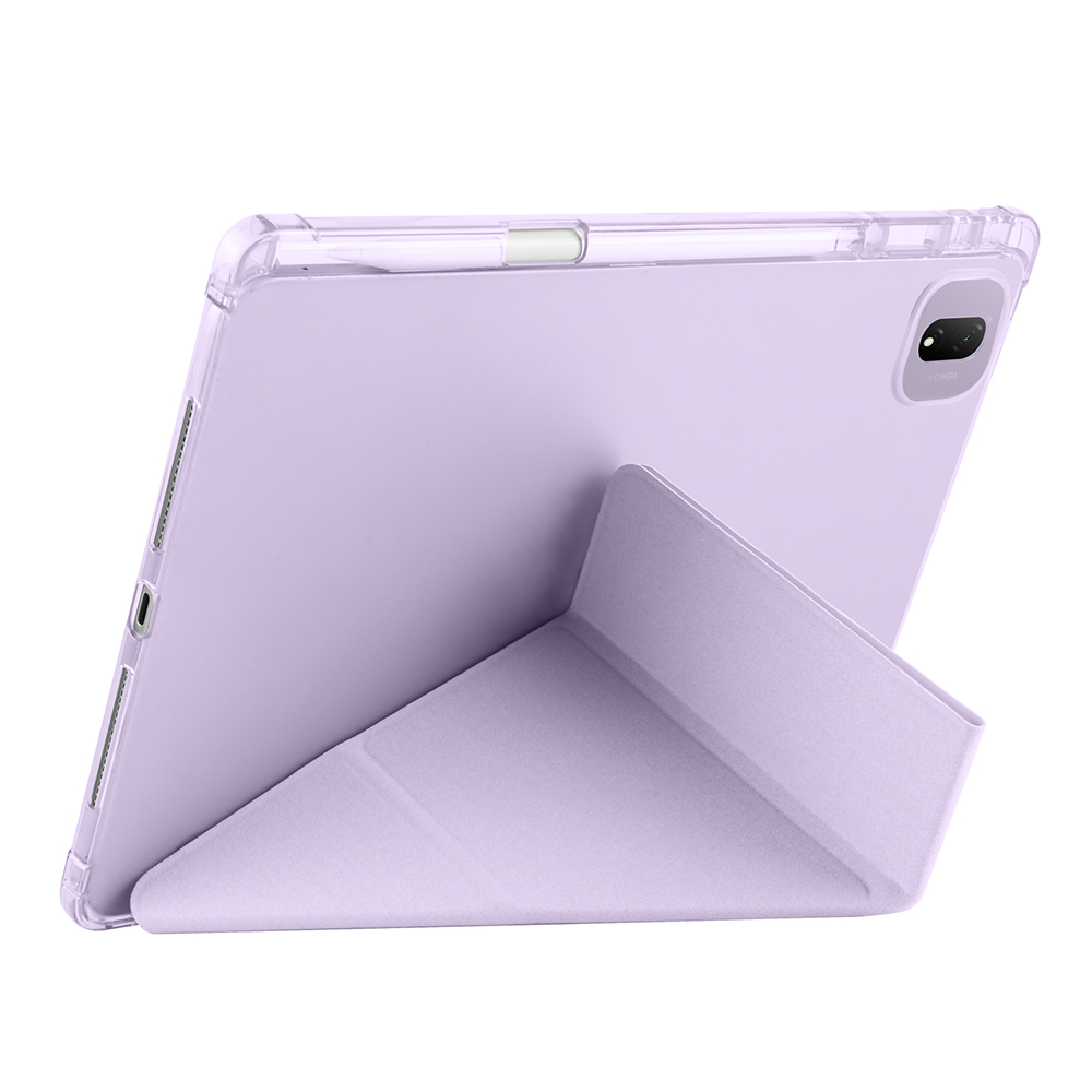 Honor MagicPad 2 Case Zore Tri Folding Pen Compartment Stand Case - 11