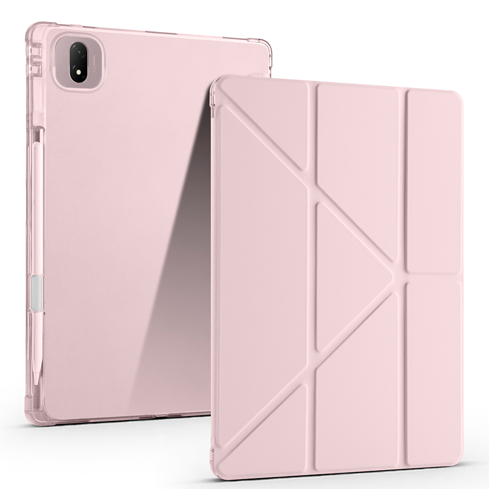 Honor MagicPad 2 Kılıf Zore Tri Folding Kalem Bölmeli Standlı Kılıf - 7