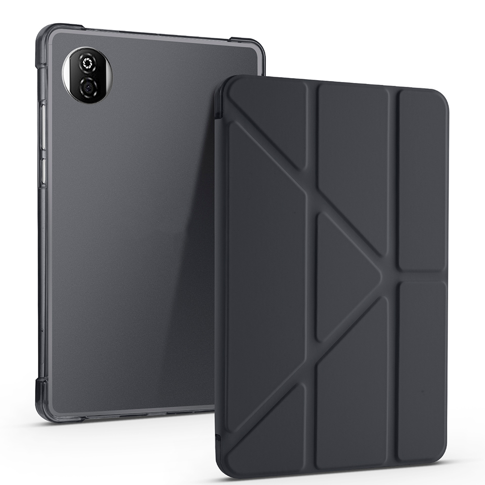 Honor Pad X7 8.7 Kılıf Zore Tri Folding Kalem Bölmeli Standlı Kılıf - 4