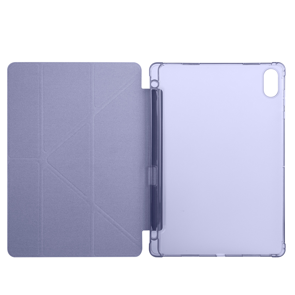 Honor Pad X8A Kılıf Zore Tri Folding Kalem Bölmeli Standlı Kılıf - 11