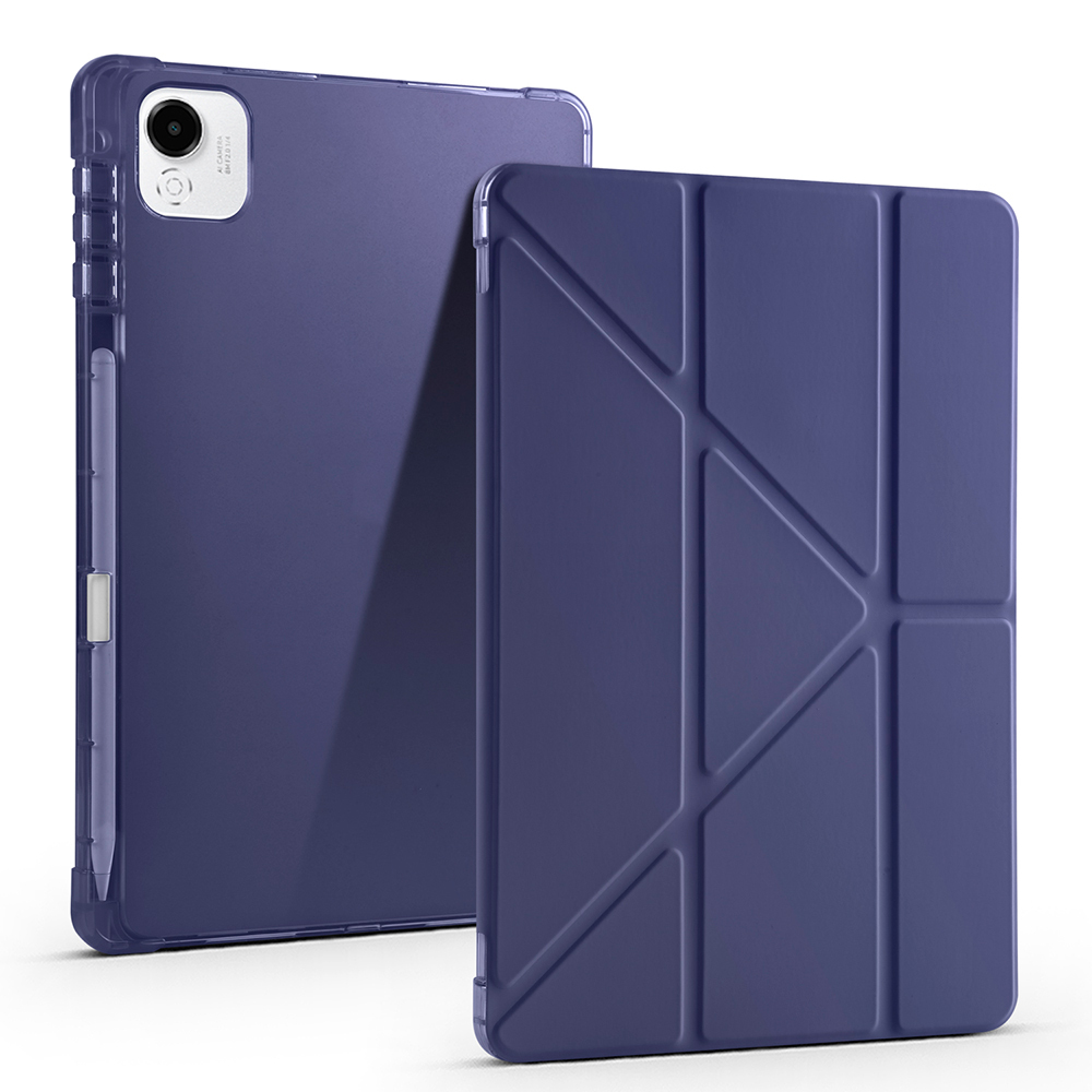 Honor Pad X9 Pro Kılıf Zore Tri Folding Kalem Bölmeli Standlı Kılıf - 4