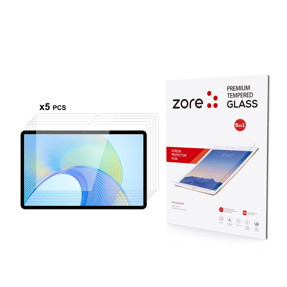 Honor Pad X9 Zore 5in1 Tablet Tempered Glass Screen Protector - 1