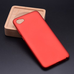 HTC Desire 12 Kılıf Zore Premier Silikon Kapak Kırmızı