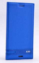 HTC Desire 530 Kılıf Zore Elite Kapaklı Kılıf Mavi
