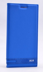 HTC Desire 825 Kılıf Zore Elite Kapaklı Kılıf Mavi