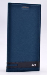 HTC Desire 825 Kılıf Zore Elite Kapaklı Kılıf Lacivert